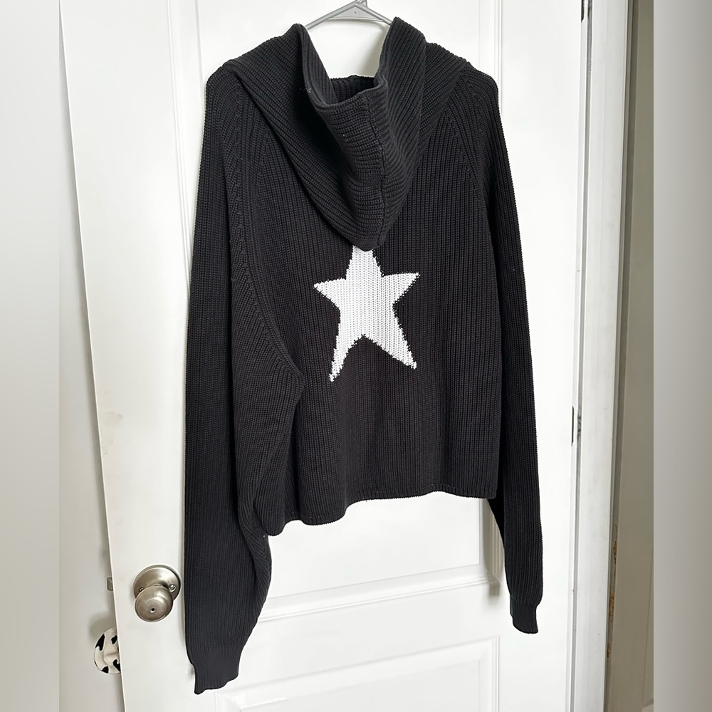 Vwoollo Star Knit Hoodie